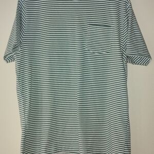 Denim & Flower Black and White Striped Tee